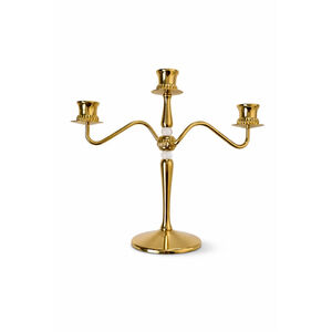 Vintage Gold 3-Arm Candelabra – Beauty & the Beast Vibes ✨